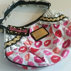 (SOLD) BETSEY JOHNSON BETSEYVILLE HOBO BAG!